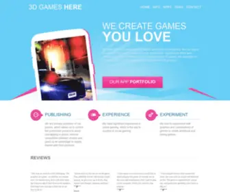 3Dgameshere.com(3Dgameshere) Screenshot