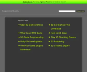 3Dgamesoft.com(Free download games) Screenshot