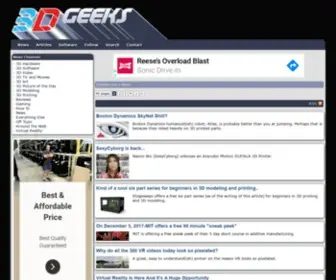 3Dgeeks.com(3D Software) Screenshot