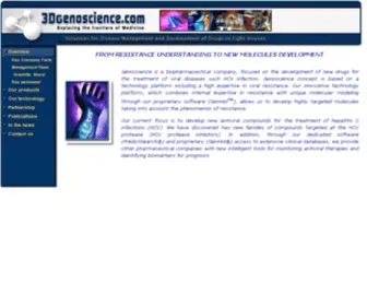 3Dgenoscience.com(3Dgenoscience) Screenshot