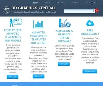 3Dgraphicscentral.com(3D Graphics Central) Screenshot