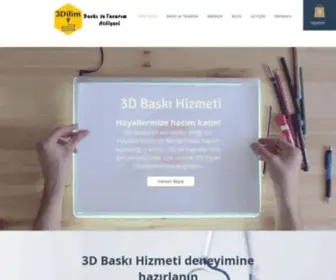 3Dilim.com(3D Baskı Hizmeti) Screenshot