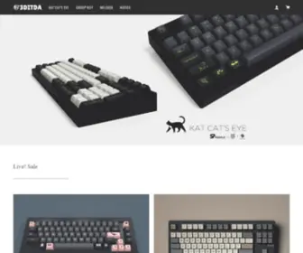 3Ditda.com(키캡전문쇼핑몰) Screenshot