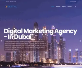 3.digital(3Digital offers a full suite of digital marketing services) Screenshot