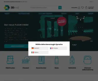 3Djake.ch(Der führende 3D Druck Onlineshop) Screenshot