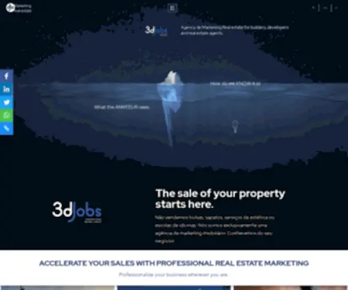3Djobs.com.br(Agência Especializada em Marketing Imobiliário) Screenshot
