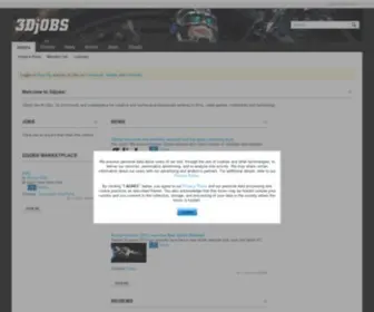 3Djobs.com(3D Jobs) Screenshot