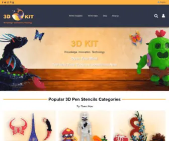 3Dkit.com.ua(3D Pen Art) Screenshot