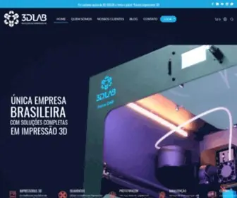 3Dlab.com.br(Tudo para impressão 3D) Screenshot