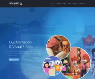 3Dlabz.com(3D Animation Studio India) Screenshot