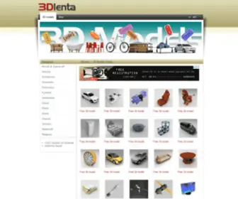 3Dlenta.com(3DLenta ) Screenshot
