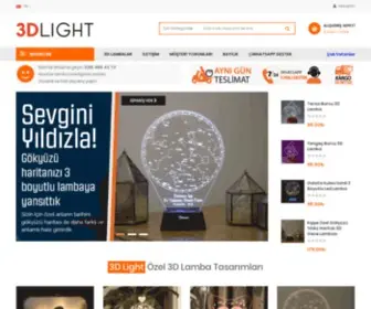 3Dlight.com.tr(3D Lamba Tasarımı ve İmalatı) Screenshot