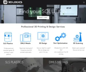 3Dlogics.com(3D Logics) Screenshot