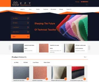 3Dmeshfabric.com(3D Mesh Fabric) Screenshot