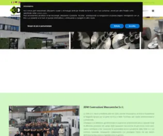 3DMSRL.com(3DM Srl. Lavorazioni meccaniche di precisione conto terzi) Screenshot