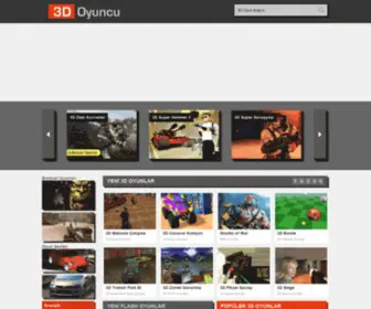 3Doyuncu.com(3D oyunlar) Screenshot