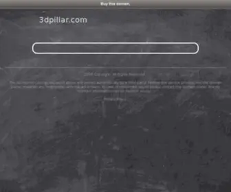 3Dpillar.com(3Dpillar) Screenshot