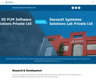 3DPLmsoftware.com(Dassault Systemes Solutions Lab Private Ltd) Screenshot