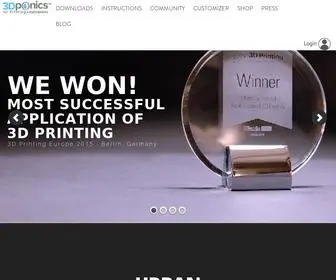 3Dponics.com(3D Printing) Screenshot