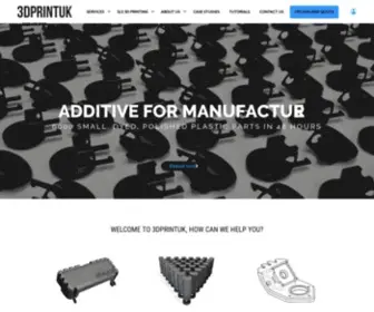 3Dprint-UK.co.uk(3DPRINTUK) Screenshot