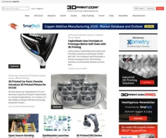 3Dprint.com(The Voice of 3D Printing) Screenshot