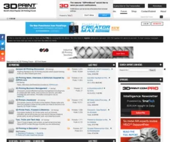 3Dprintboard.com(3D Printing Forum) Screenshot
