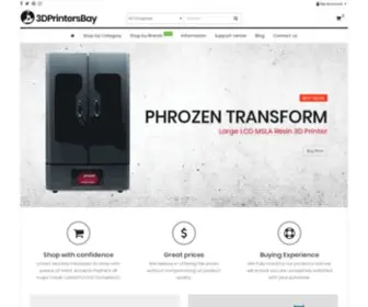 3Dprintersbay.com(Buy Best 3D Printers Kits) Screenshot