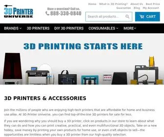 3Dprinteruniverse.com(3D Printer Universe) Screenshot