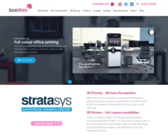 3Dprinting.co.uk(Largest UK Supplier of Stratasys 3D Printers) Screenshot