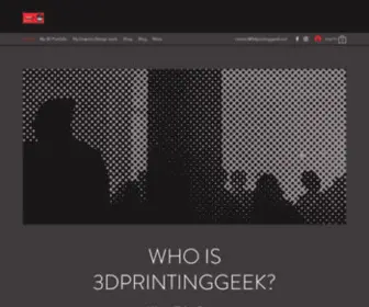 3Dprintinggeek.net(3d printing) Screenshot