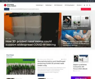 3Dprintingmedia.network(Additive Manufacturing Industry News) Screenshot