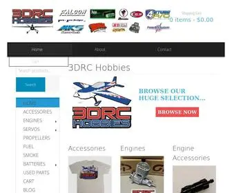 3DRchobbies.com(3D RC Hobbies) Screenshot