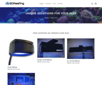 3Dreefing.com(3DReefing) Screenshot