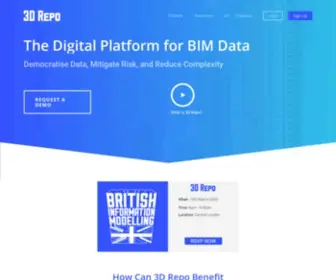 3Drepo.com(3D Repo BIM Online) Screenshot