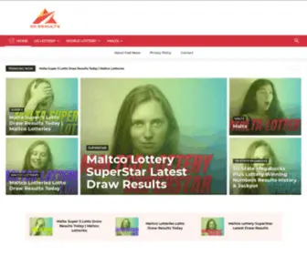 3Dresultstoday.com(Malta Super 5 Lotto Draw Results Today) Screenshot