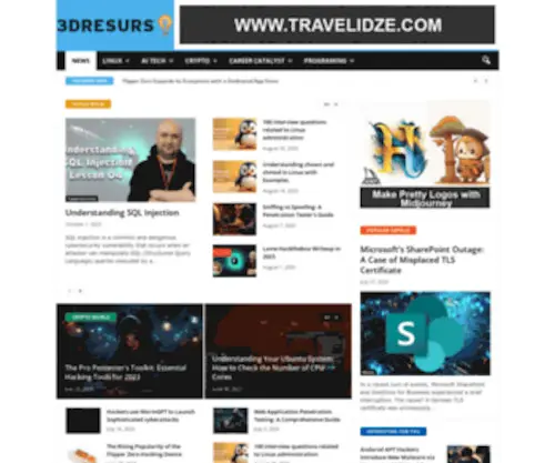 3Dresurs.com(News) Screenshot