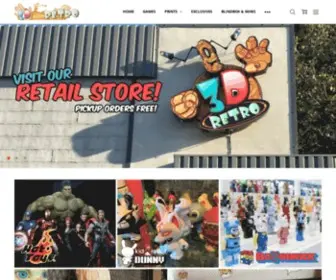 3Dretro.com(Toys) Screenshot