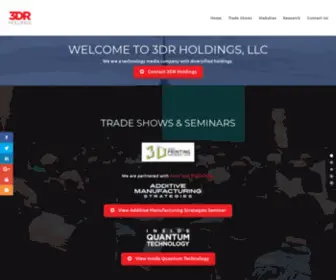 3Drholdings.com(3DR Holdings) Screenshot