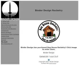 3Drocketparts.com(Binder Design) Screenshot