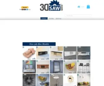 3Dsaw.com(Domain misconfigured) Screenshot