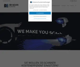 3Dscanacademy.de( Mieten Sie 3D) Screenshot