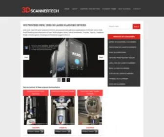 3Dscannertech.com(3D Scanner Tech) Screenshot
