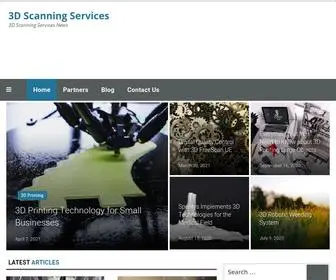 3Dscanningservices.us(3D Scanning Services) Screenshot