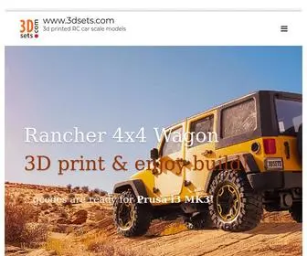 3Dsets.com(3dsets) Screenshot