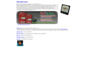 3DSflashcarts.com(3DSflashcarts) Screenshot