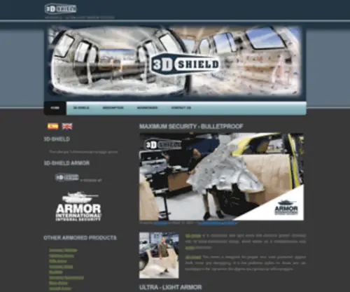 3Dshield.com(3D-Shield) Screenshot