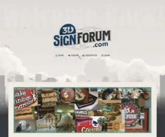 3Dsignforum.com(3D Sign Forum) Screenshot