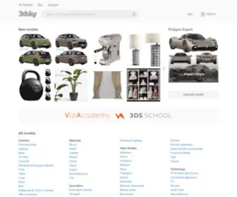 3DSKY.org(3d models) Screenshot
