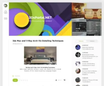 3Dsportal.net(3Ds Portal) Screenshot