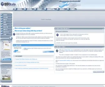 3Dstats.com(Professional Website statistics in real time) Screenshot